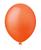 50 Unidades Balão Bexiga 9 Polegadas Latex Premium - Decoração Festas Eventos Balada Aniversários LARANJA