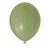 50 Unidades Balão Bexiga 9 Polegadas Latex Premium - Decoração Festas Eventos Balada Aniversários VERDE EUCALIPTO