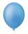 50 Unidades Balão Bexiga 9 Polegadas Latex Premium - Decoração Festas Eventos Balada Aniversários AZUL CELESTE
