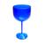 6 Taças De Gin Acrílico Colorido  550 ML Azul Royal