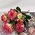 7 Flores De Simulação De Rosas , bouquets De Casamento Doméstico De Decorativas FR-613 Novidade Rosa com amarelo