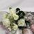 7 Flores De Simulação De Rosas , bouquets De Casamento Doméstico De Decorativas FR-613 Novidade Branco
