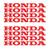 8 Adesivo Premium Roda Honda Titan Fan Start  26x2,5 hondarodavermelho