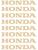8 Adesivos Honda Branco Para Roda De Moto Liga Leve Bege