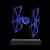 Abajur Luminária LED Tie Fighter Star Wars Azul