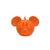 Abóbora Halloween Mickey ou Minnie Com Vela De Led MODELO MICKEY