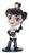 Action Figure Lil Dc Comics Bombshells Série 2 - 7 Cm - Cryptozoic Zatanna