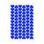 Adesivo Coração Pequeno Mini Lacre 1,6x1,4cm - 05 Cartelas Azul
