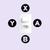 Adesivo Decorativo Parede Interruptor Botões Xbox 3pcs G029 branco