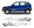 Adesivo Faixa Lateral Fiat Uno Way 2012 2013 Unway Cinza-claro