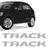 Adesivo Gol Track 2017/ Emblema Da Porta Lateral Volkswagen  PRATA