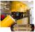 Adesivo Para Envelopamento Armário De Cozinha 50cm X 3m Amarelo
