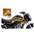 Adesivo Tanque Fan 160 Par Dois Lados do Tanque moto Honda Ouro