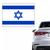 Adesivos Resinados Bandeiras Auto Colantes Diversos Países Estados Brasil Israel