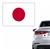 Adesivos Resinados Bandeiras Auto Colantes Diversos Países Estados Brasil Japão
