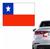 Adesivos Resinados Bandeiras Auto Colantes Diversos Países Estados Brasil Chile