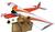 Aeromodelo Treinador Telemaster + Eletronica 4 Canais Kit 3 Laranja