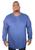 Agasalho de Moletom - Blusão Plus Size Azul
