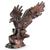 Águia Estatua Rocha Decoração Resina Poder Força Escultura Bronze