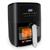 Air Fryer Fritadeira Elétrica Digital Extream 4,5L 127V Prata