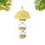 Alimentador Livre Birds Wire Domo Bubbles LC1510 - Amarelo Preto