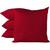 Almofada Cheia P/sofa Cor Lisa A Sua Escolha 60 X 60 Cm - 1unidade Vermelho