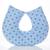 Almofada de amamentação travesseiro bebê varias estampas Coroa Azul