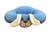 Almofada De Apoio Puff Sofá Para Bebe Sentar Cadeirinha - Pandora Kids Cão Azul