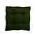 Almofada de Chão Taiwan 60x60 cm Cheia Decorativa Macia Confortável Grande Assento Sofá de Pallet  Verde-Militar