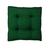 Almofada de Chão Taiwan 60x60 cm Cheia Decorativa Macia Confortável Grande Assento Sofá de Pallet  Verde-Bandeira