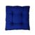 Almofada de Chão Taiwan 60x60 cm Cheia Decorativa Macia Confortável Grande Assento Sofá de Pallet  Azul-Royal