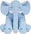 Almofada Elefante Gigante 65cm Anti Alérgica Buba 7563 Azul