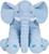 Almofada Elefante Gigante 65cm Anti Alérgica Buba Original Azul