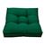 Almofada Futon 45x45 Assento Turco Colorido Shelter Verde-Bandeira