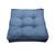 Almofada Futon 45x45 Assento Turco Colorido Shelter Jeans Azul