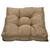 Almofada Futon 45x45 Assento Turco Colorido Shelter Caqui