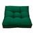 Almofada Futon 50x50 Assento Turco Colorido Shelter Verde-Bandeira