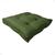 Almofada Futon Novita 45x45cm Artesanal Macia Assento Cadeira Sofá Poltrona Canto Alemão VERDE MUSGO