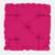 Almofada Futton Turca Tecido Oxford 60x60cm Cheia Alta Macio Decoração Sala Sofá Pink REF. 7756