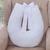 Almofada para Amamentação Luxo Bebê Menino Perola Branco