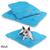 Almofada Super Macia Resistente dupla Face Almofadog Ultra Soft - G azul