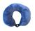 Almofada Travesseiro Para Pescoço Viagem Com Botão Azul