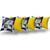 Almofadas Decorativas 6 Unidades Com Ziper e Refil Silicone Kast06118