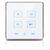 Amplificador De Parede Bluetooth 40W P Home e Som Ambiente Branco