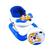 Andador Bebê Infantil Musical Recreativo Baby Style Animais Cachorro Azul