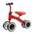 Andador Bicicleta de Equilíbrio Infantil 4 Rodas Vermelho