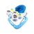 Andador de Bebê Infantil Musical Recreativo Brinquedos Interativos Som Assento Ajustável Compacto Animais Abelha Azul