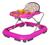 Andador Infantil Musical para Bebê com Regulagem Rosa - Tutti Baby Andador Tutti Rosa