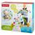 Andador para Bebê de Empurrar Musical Fisher-Price Zebra DLH48 Branco e Verde