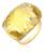 Anel Pedra Natural Green Gold Ouro 18k Puro Dourado
